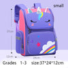 Children Girl Backpack With Large Capacity Waterproof Unicorn Print Teen School Bag for 2-16 Year Olds Cute Kawaii Kid Backpack