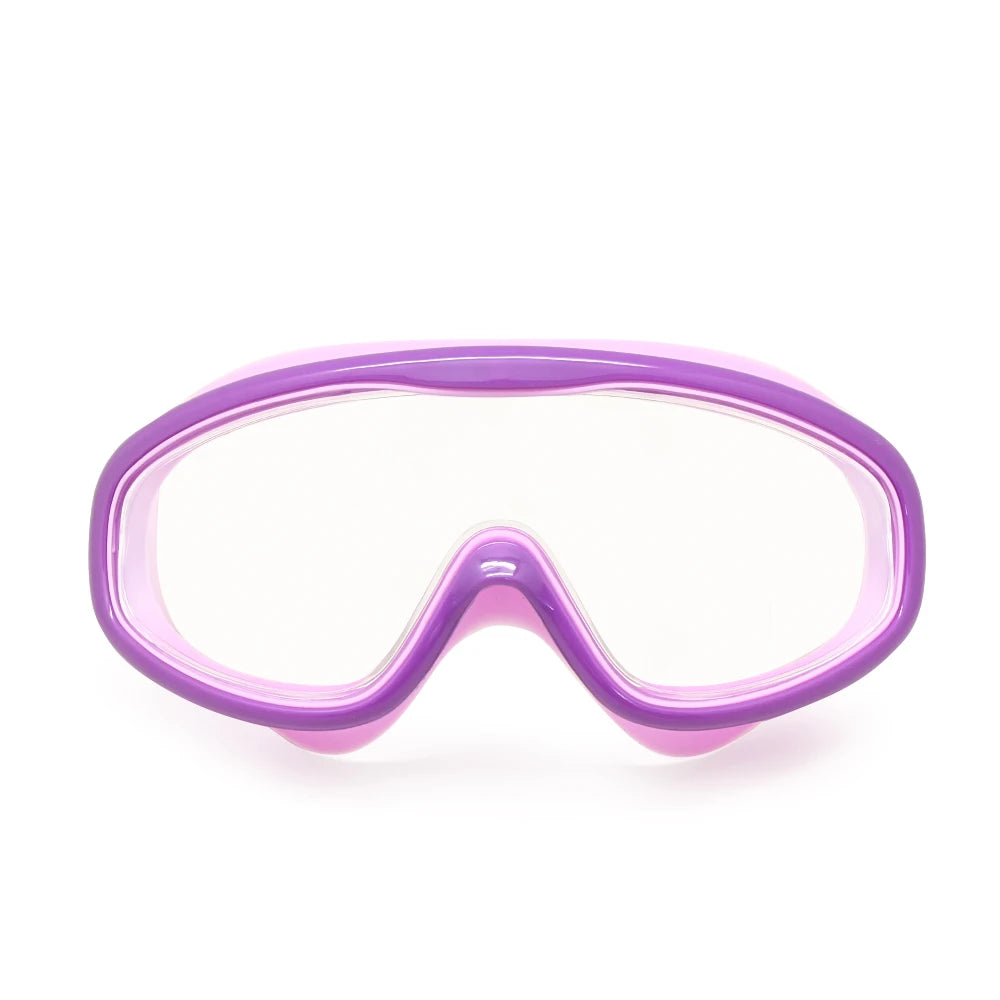Kids Swim Goggles Children 3-8Y Wide Vision Anti-Fog Anti-UV Snorkeling Diving Mask Ear Plugs Outdoor Sports