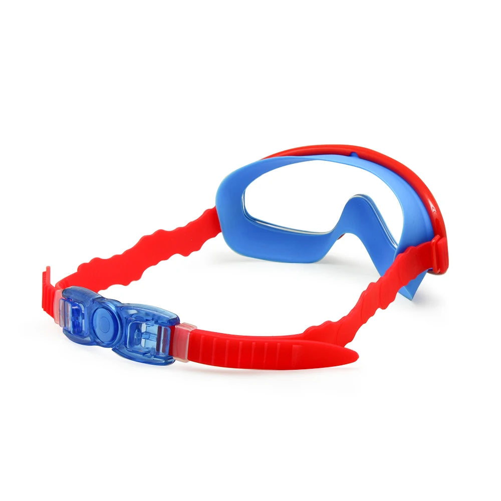 Kids Swim Goggles Children 3-8Y Wide Vision Anti-Fog Anti-UV Snorkeling Diving Mask Ear Plugs Outdoor Sports