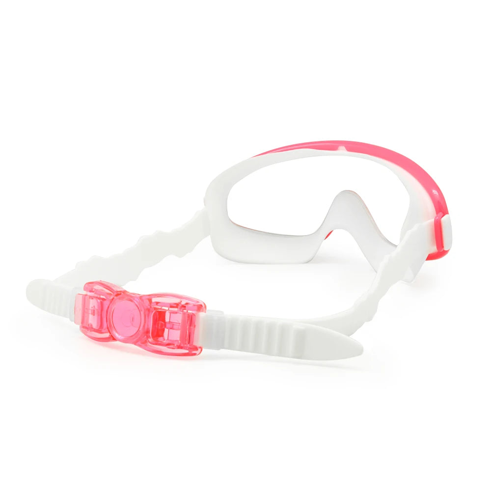Kids Swim Goggles Children 3-8Y Wide Vision Anti-Fog Anti-UV Snorkeling Diving Mask Ear Plugs Outdoor Sports