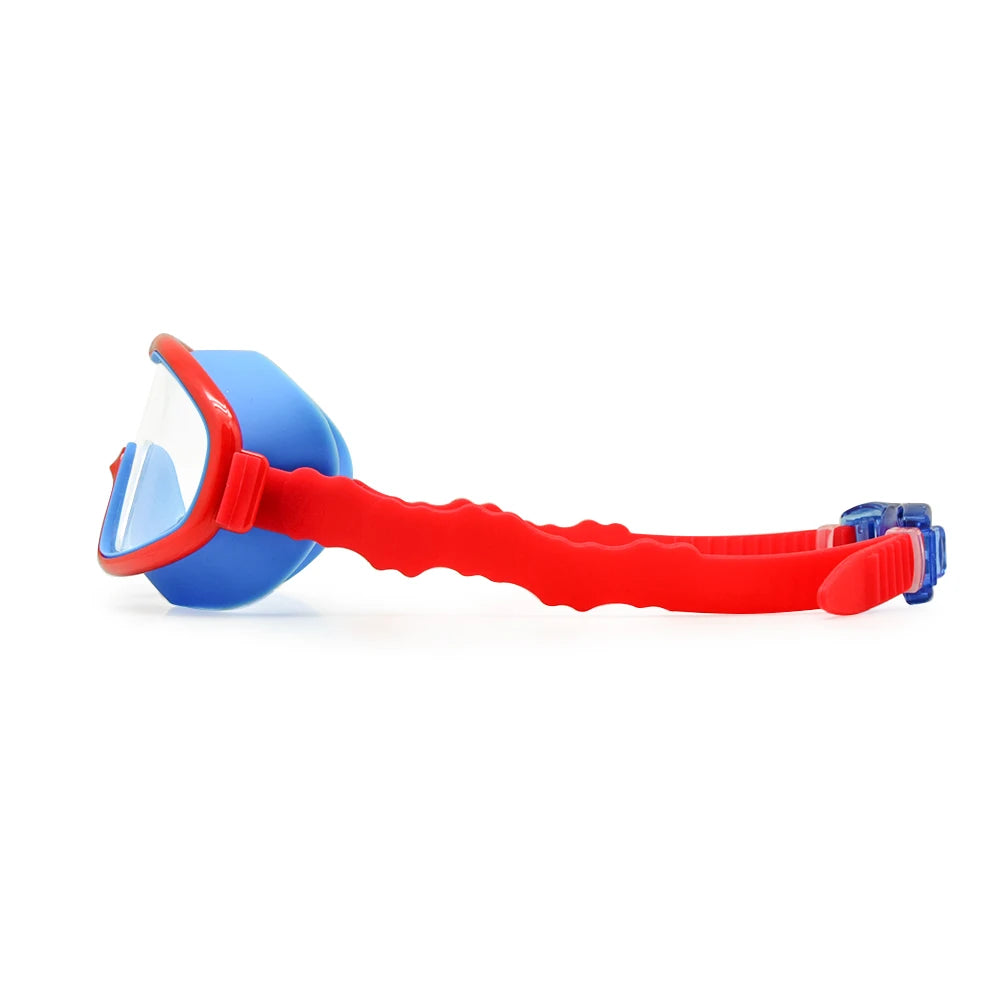 Kids Swim Goggles Children 3-8Y Wide Vision Anti-Fog Anti-UV Snorkeling Diving Mask Ear Plugs Outdoor Sports