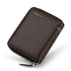 Leather Vertical Women's purse casual zipper short card holder multi functional men's portable zero wallet