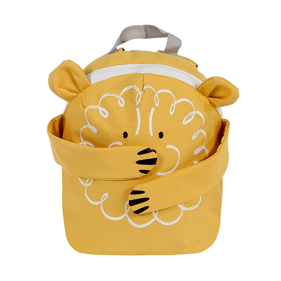 Infant Backpack Cute Cartoon Lion For Boys Girls Kids Preschool Bag Children'S Kindergarten Bags Waterproof Light Small Bag