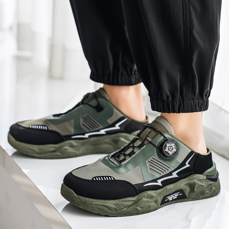 Men's casual shoes, breathable sports shoes, skate shoes, daily outdoor hiking shoes, men's shoes for spring and summer.