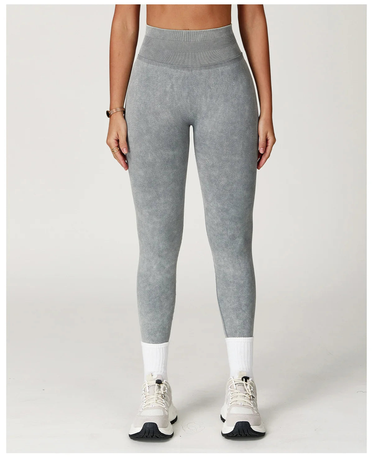 Yoga pants, impact leggings for women, seamless sports yoga pants, high-waisted ribbed gym wear, fitness training clothes