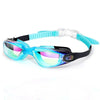 Pink Swimming Goggles for Kids Anti-Fog UV-Protective Waterproof Ages 3-15 Children's Swimming Goggles