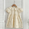Summer New Little Girls Toddler Princess Dresses 1-6Yrs Girls Fashion Embroidered Flower Dress Kids Flying Sleeves Party Clothes