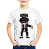 Hot Sales Children Cartoon Michael Jackson Funny T Shirt Kids Rock N Roll Summer Cotton Tops Baby Boys/Girls Casual Clothes