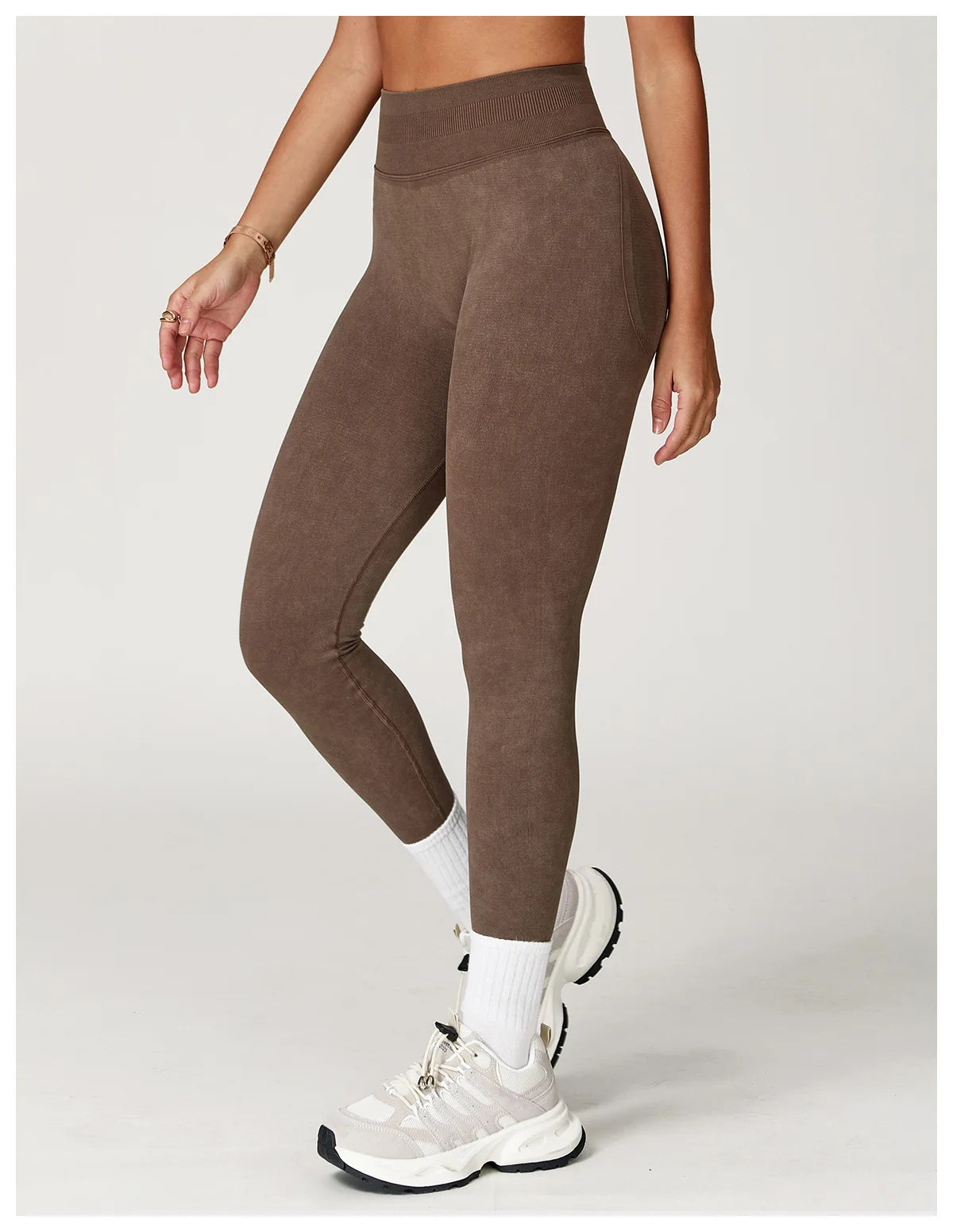 Yoga pants, impact leggings for women, seamless sports yoga pants, high-waisted ribbed gym wear, fitness training clothes