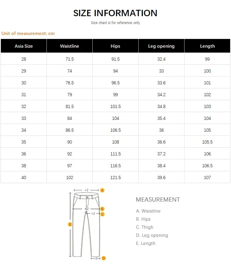 Brand Clothing Summer Lyocell Ultra-thin Men's Jeans Business Straight Denim Pants Cool Ice Silk Casual Trousers Man Plus Size
