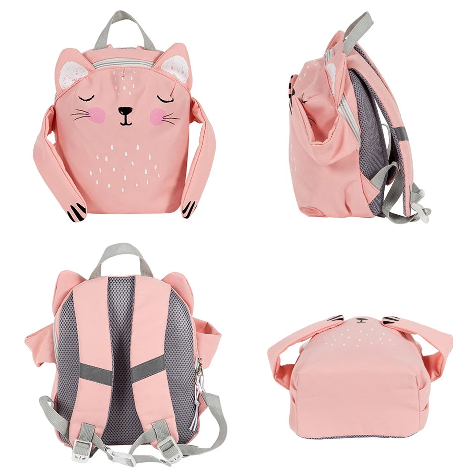 Infant Backpack Cute Cartoon Lion For Boys Girls Kids Preschool Bag Children'S Kindergarten Bags Waterproof Light Small Bag