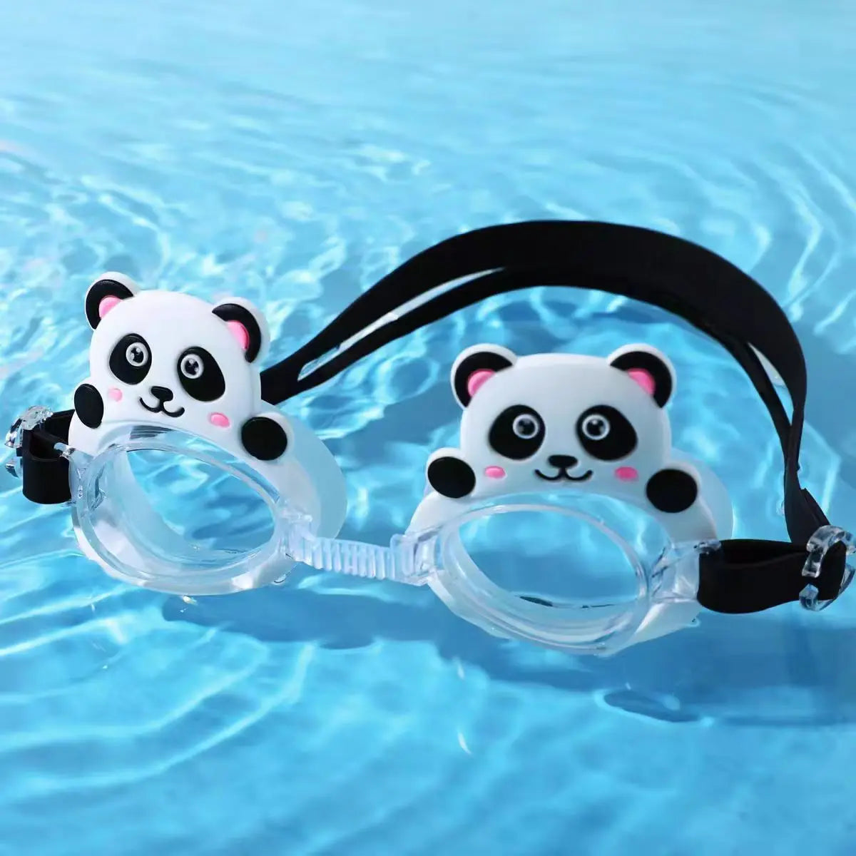 Crab Shape Children's Diving Glasses Children Swimming Goggles Waterproof Anti Fog Adjustable Glasses