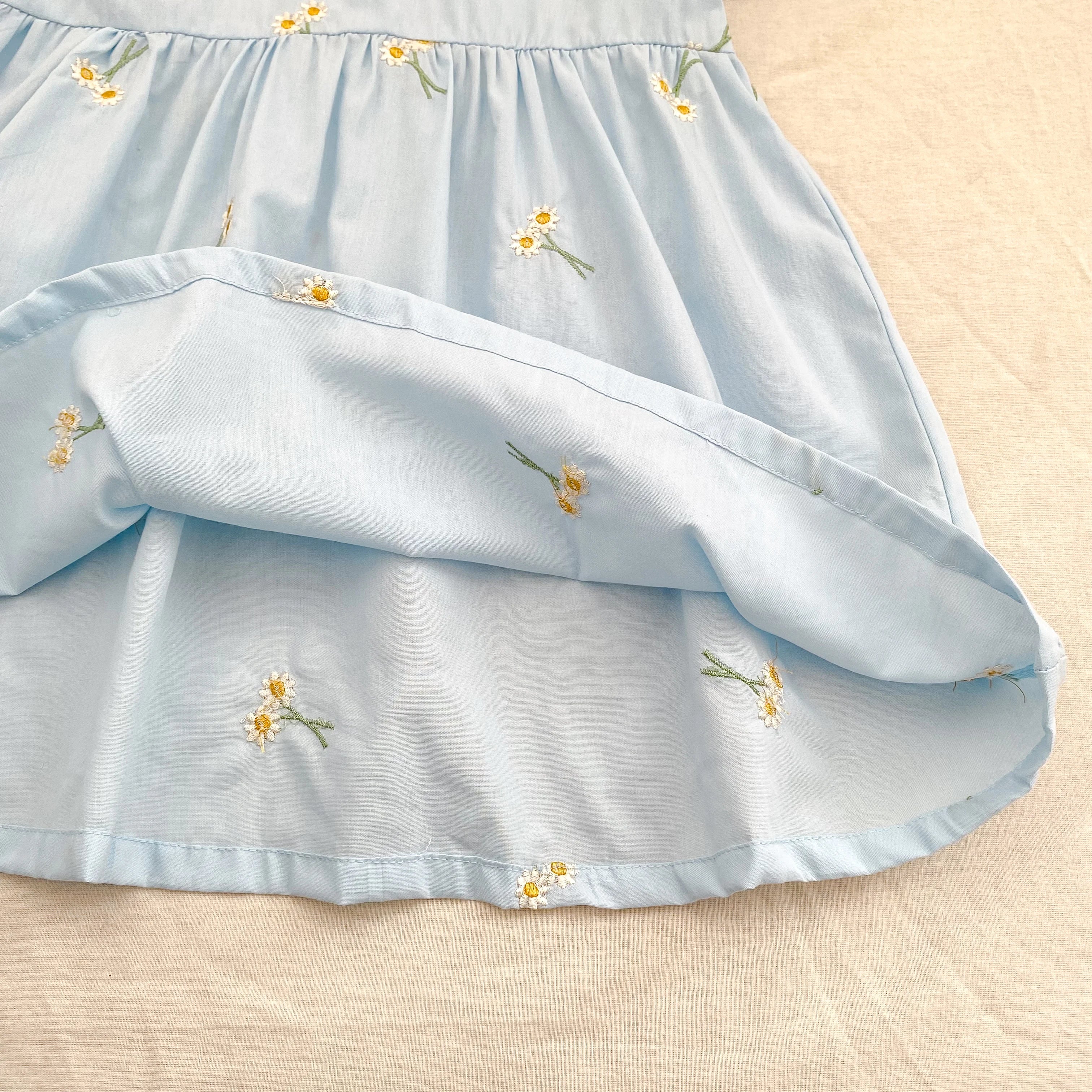 Summer New Little Girls Toddler Princess Dresses 1-6Yrs Girls Fashion Embroidered Flower Dress Kids Flying Sleeves Party Clothes