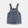 Summer Children Denim Short Baby Boys Girls Overalls Cool Roll Hem Design Kids Jumpsuits