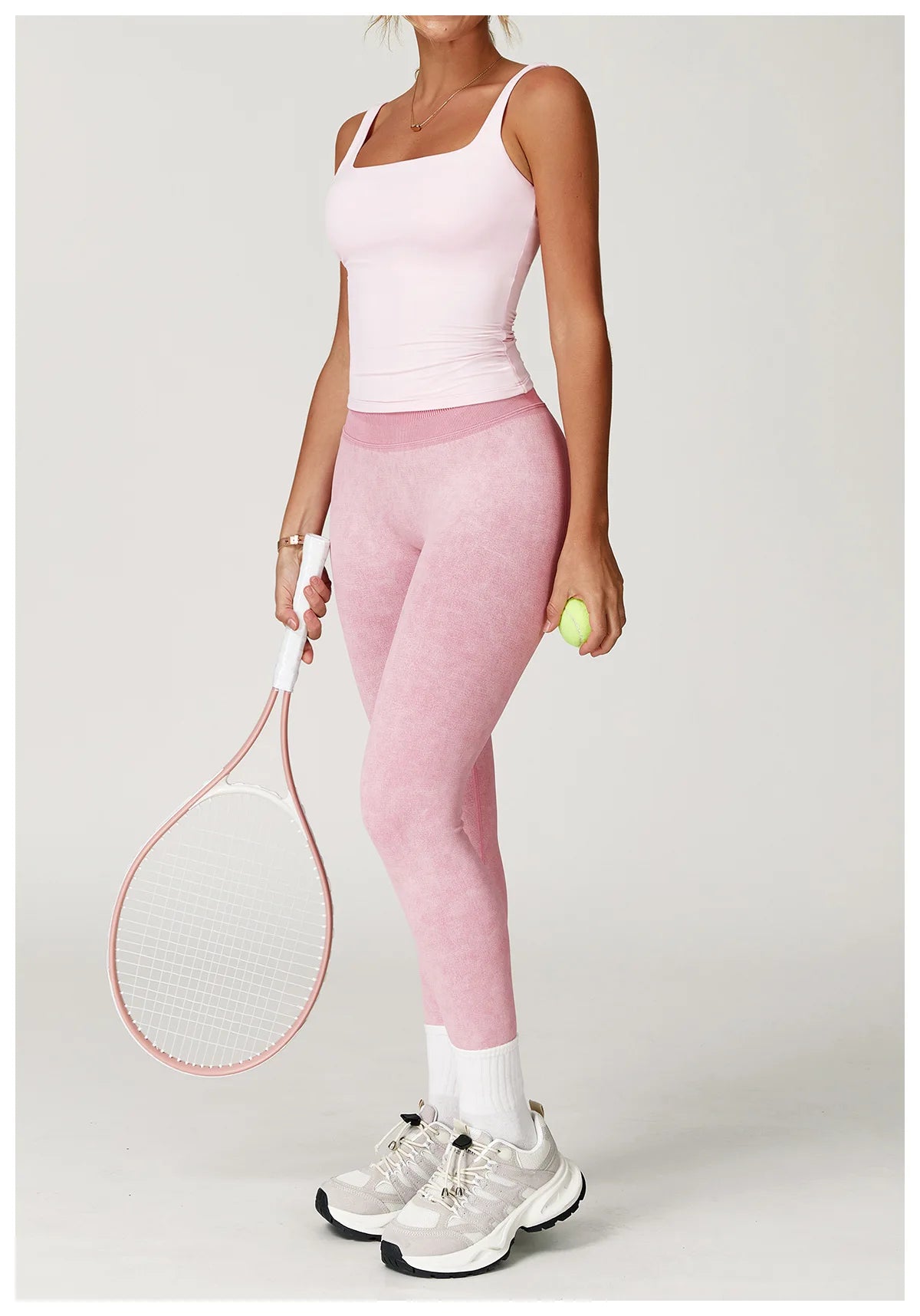 Yoga pants, impact leggings for women, seamless sports yoga pants, high-waisted ribbed gym wear, fitness training clothes