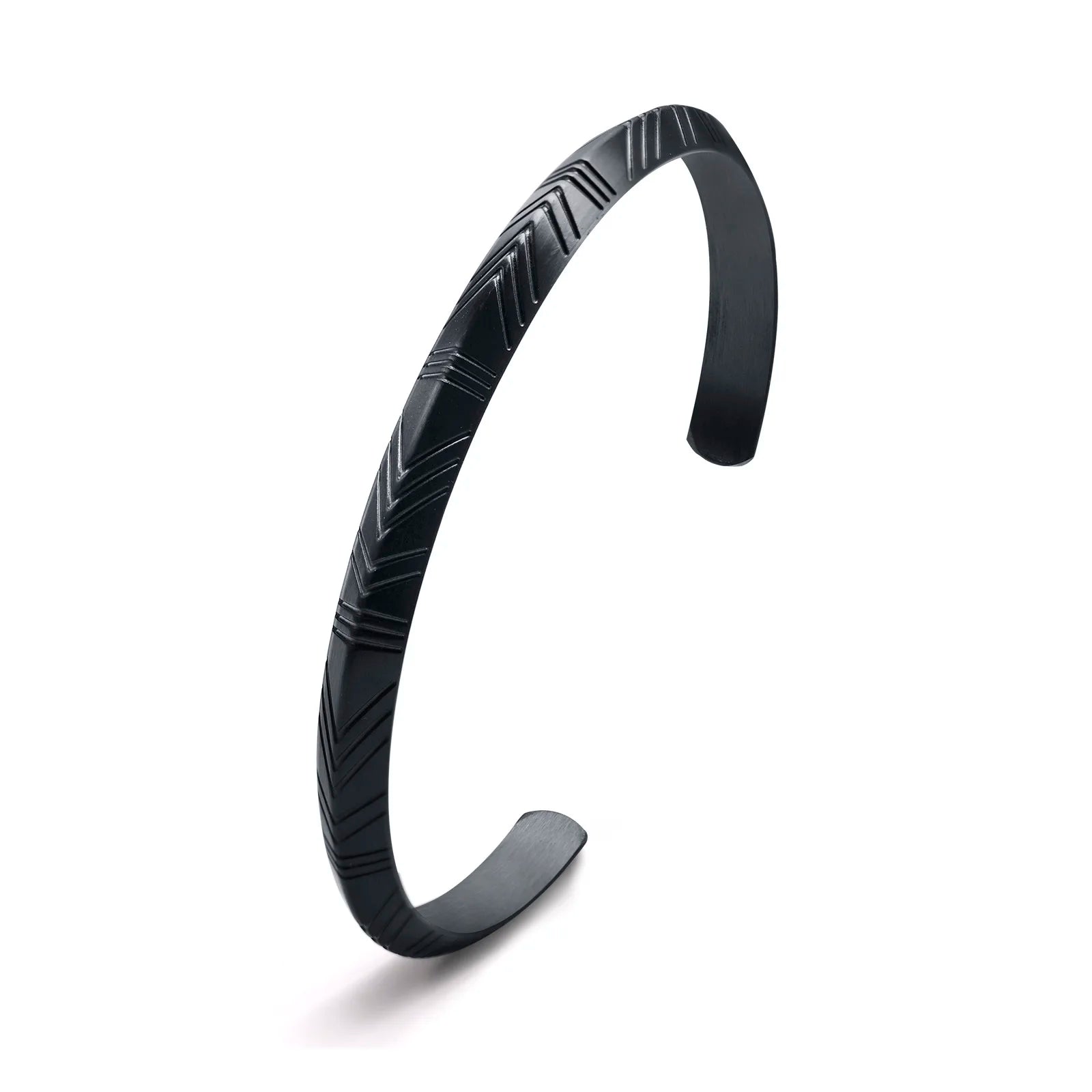 Vnox Vintage Norse Viking Cuff Bangle for Men, Stainless Steel Tribal Arrow Almut Male Bracelet,Rock Punk Boy Retro Jewelry