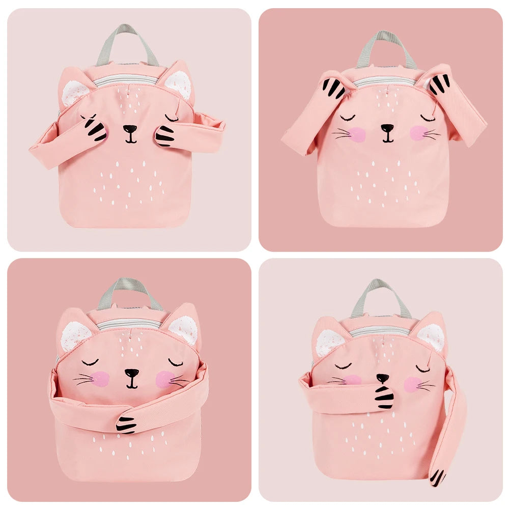 Infant Backpack Cute Cartoon Lion For Boys Girls Kids Preschool Bag Children'S Kindergarten Bags Waterproof Light Small Bag