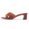 CHCH Women's Sandals Summer New Cow Leather High Heels High Quality Retro Commuting Women's Shoes