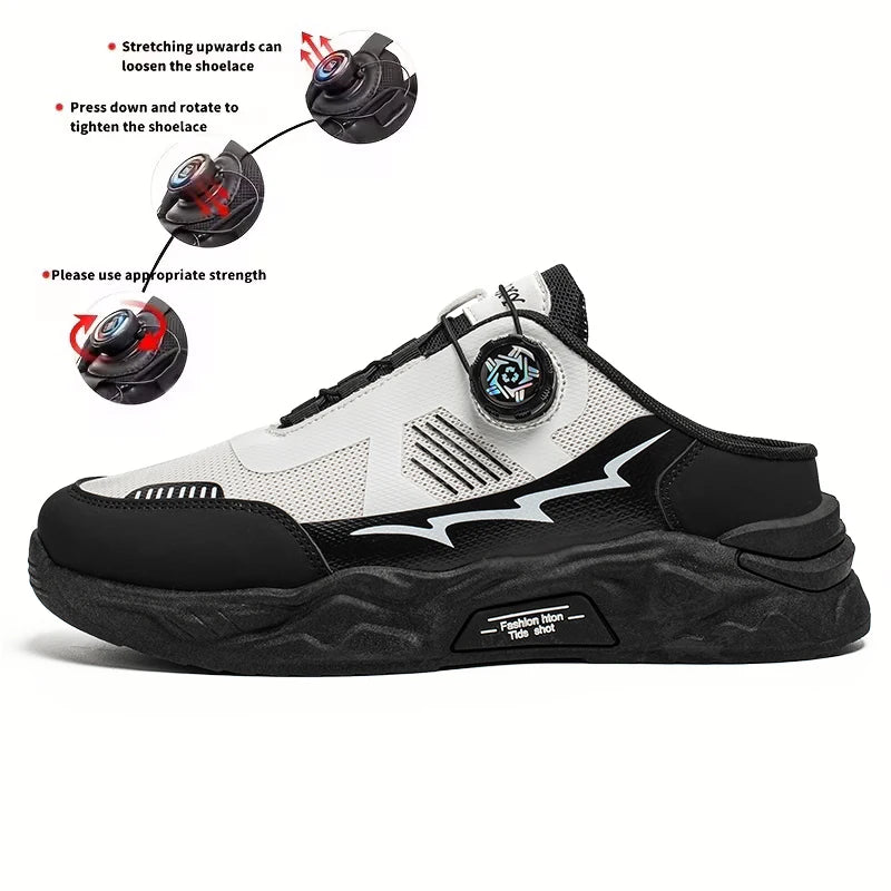Men's casual shoes, breathable sports shoes, skate shoes, daily outdoor hiking shoes, men's shoes for spring and summer.