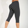 Fashionable And Casual Women's Legging Polka Dot Sports Fitness Yoga Pants Sexy And Elegant High Stretch Pencil Pants