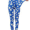 CUHAKCI Fashion Women Leggings Beautiful Leaf Floral Printing High Waist Jeggings Stretch Pant Sexy Hot Sale Clothing Mujer