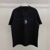 Simple Style Men's Cotton T-shirt Polo Letter Graphic Printing Casual Round Neck Men's Short-sleeved Top Free Shipping