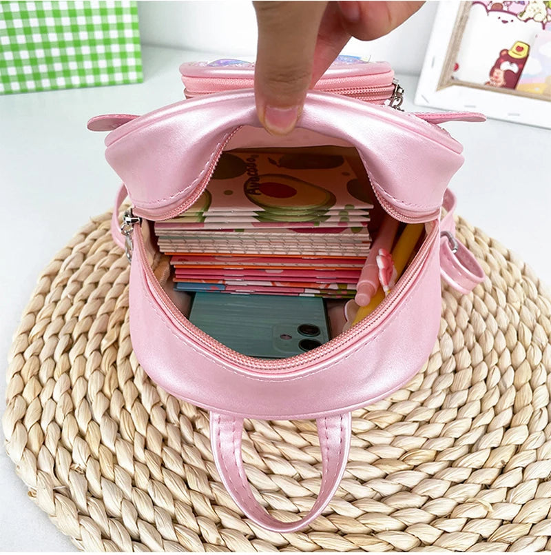 Cute Children Bag Fashion Sequin Kindergarten Backpacks for Baby Girls Cartoon Mouse Casual Backpack Princess Bag Girls Gifts